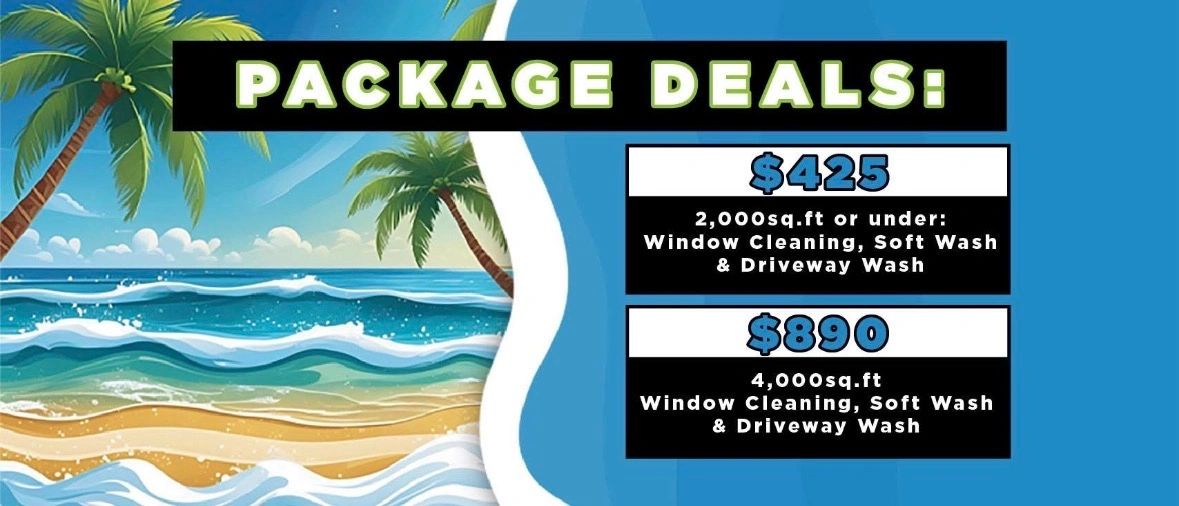 Freemans Pressure Washing package deals